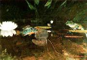 Winslow Homer The Mink Pond Spain oil painting artist